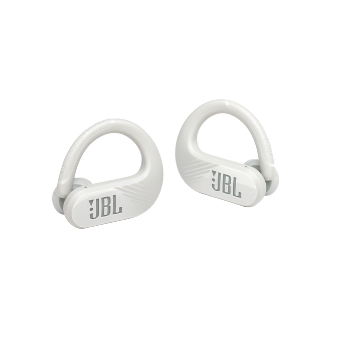 JBL Endurance Peak II - White - Waterproof true wireless sport earbuds - Detailshot 1 image number null